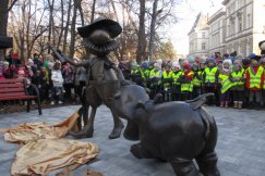 Bielsko-Biała ma nową atrakcję turystyczną. To Pampalini z hipopotamem! ZDJĘCIA