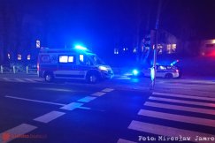 Na przejściu dla pieszych samochód potrącił kobietę w ciąży - foto