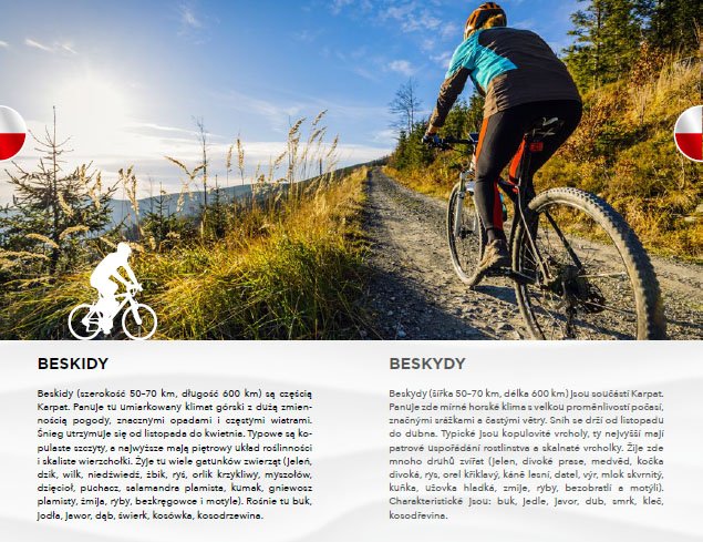 Atrakcje turystyki rowerowej w Bielsku-Białej. Nowy folder promocyjny
