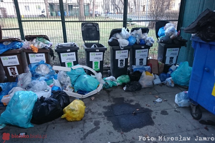 Nieodebrane śmieci zalegają na śmietnikach! Kubły są przepełnione - foto