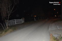 Samochód osobowy potrącił pieszą. Wiadomo, że był koloru białego
