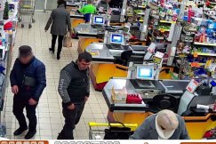 Złodziej kieszonkowy w Biedronce. Policja publikuje zdjęcia z monitoringu
