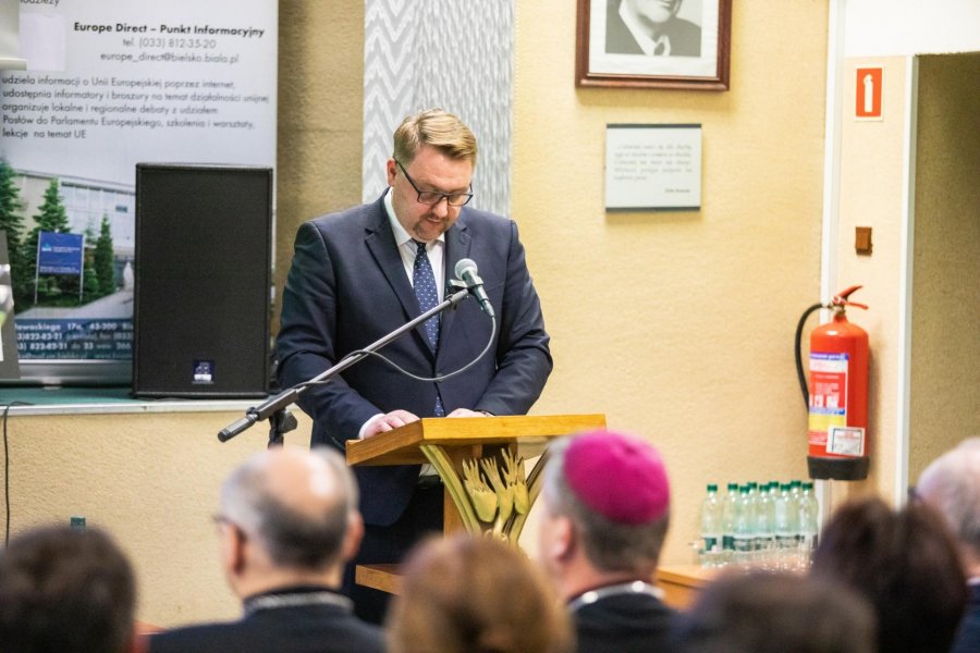 Maraton biblijny z udziałem prezydenta Bielska-Białej - foto