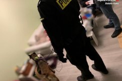 Rewizja przy Spółdzielców. Lokatorka próbowała odebrać policjantom narkotyki - foto