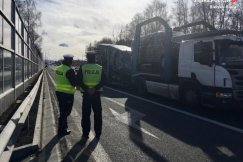 Smog na bielskich drogach. Policyjne kontrole emisji spalin pojazdów - foto