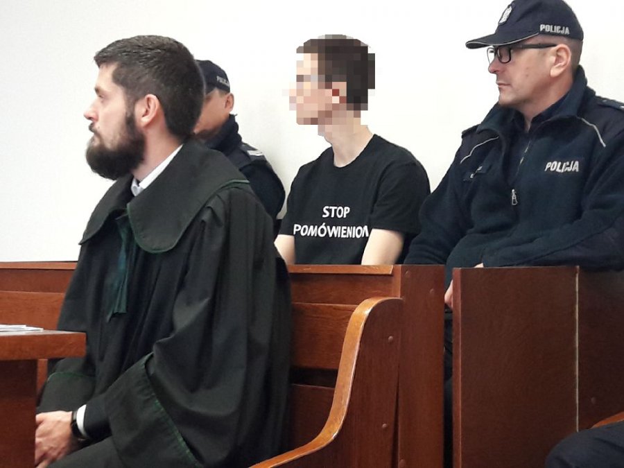 ”Stop pomówieniom”. Oskarżony Matusz H. mówi, że jest niewinny - foto