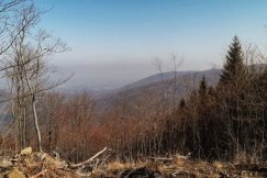 Czarna chmura nad Bielskiem-Białą w czasach koronawirusa - foto