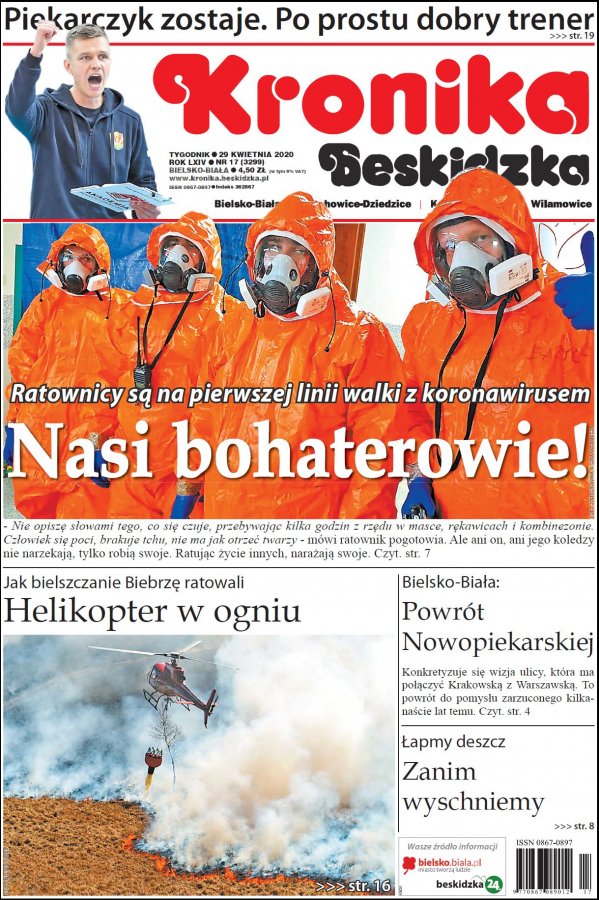 Dużo czytania na majówkę. „Kronika Beskidzka” o naszych bohaterach
