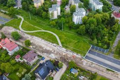 Budują nową drogę na Hulankę. Nie ma większych utrudnień w ruchu - foto