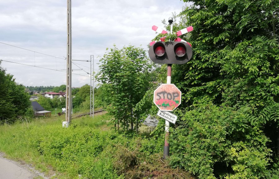 Niebezpieczny przejazd w Starym Bielsku. PKP obiecują poprawę