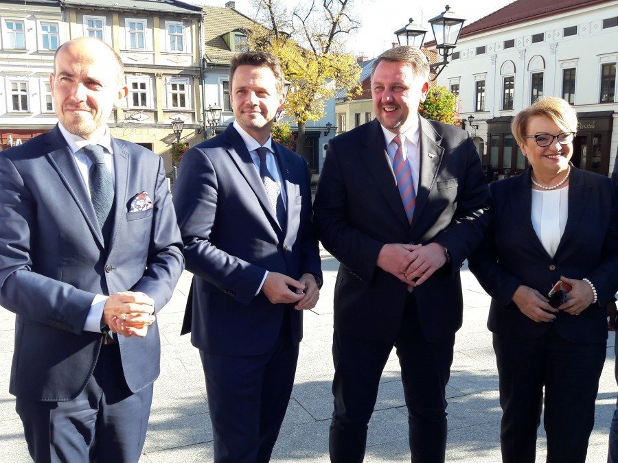 Rafał Trzaskowski przyjedzie do Bielska-Białej. Sztab ustala szczegóły wizyty