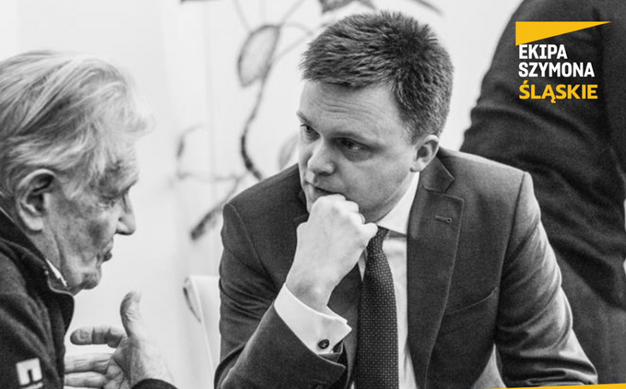 Ekipa Szymona Hołowni w Bielsku-Białej. Zaproszenie do rozmów o Polsce