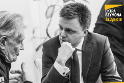 Ekipa Szymona Hołowni w Bielsku-Białej. Zaproszenie do rozmów o Polsce