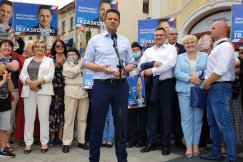 Tłumy bielszczan na spotkaniu z Rafałem Trzaskowskim - foto
