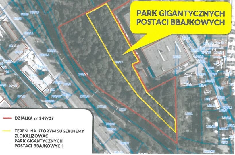 Gigantyczne figury w parku Strzygowskiego? Magiczna historia z Bielska-Białej