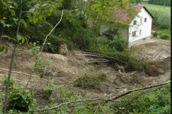 Niszczycielskie osuwiska zagrażają Bielsku-Białej? Trudna sytuacja po ulewach