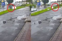 22-letni bielszczanin zrywał banery wyborcze. Karę wymierzy mu sąd