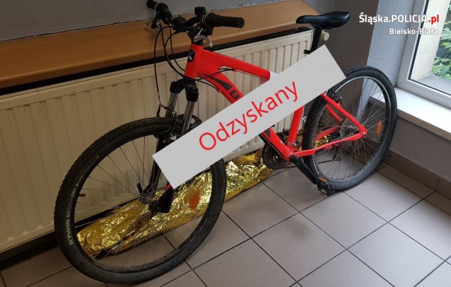 Odzyskali skradziony rower. Wpadł, bo wrócił w miejsce kradzieży- foto