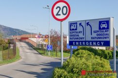 SOR pracuje bez zakłóceń. Oddział jest wietrzony i poddawany dekontaminacji