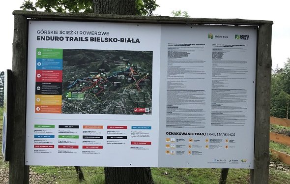 Nowe tablice w obrębie Szyndzielni i Koziej Góry - foto