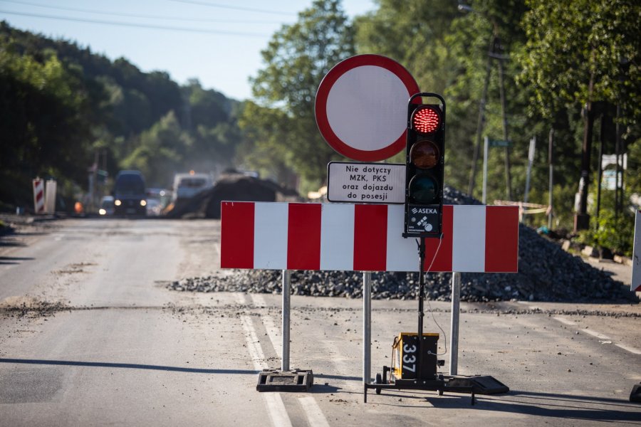 Intensywne prace powrócą na Żywiecką po Tour de Pologne
