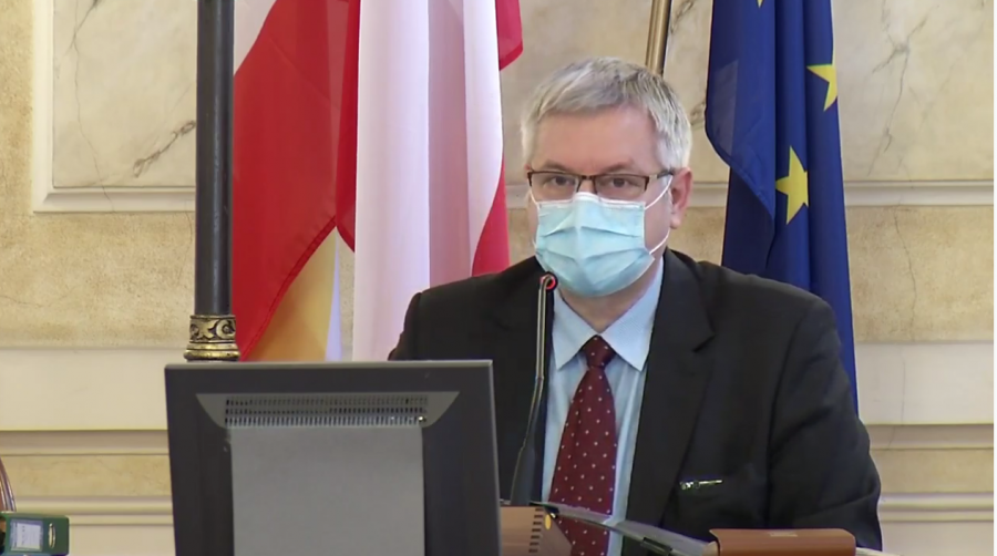 Janusz Okrzesik z koronawirusem. Badania urzędników z biura Rady Miejskiej