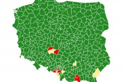 "Czerwone" powiaty z ostrzejszym reżimem sanitarnym. Obowiązek noszenia masek