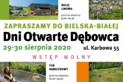 Kolejka kanapowa i park linowy bezpłatnie. Dębowiec zaprasza bielszczan i turystów