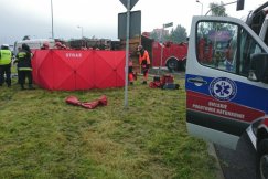 Nie żyje Pani Danusia. Jej samochód przygniotła ciężarówka
