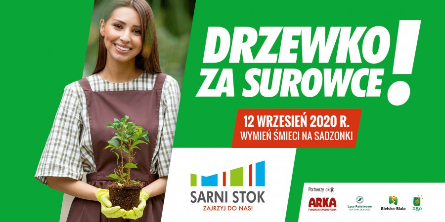 Wielka zbiórka surowców. Będą tysiące sadzonek do rozdania!
