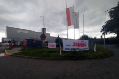 Dwa zakłady oflagowane. Związkowcy Hutchinsona domagają się podwyżek płac