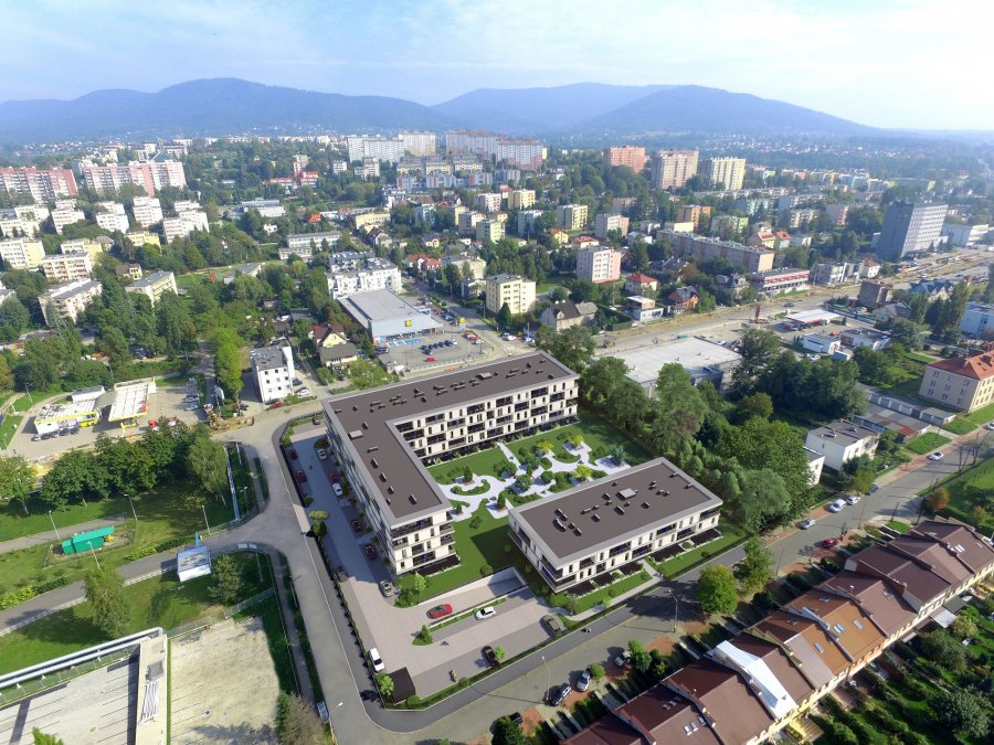 Nowe mieszkania w atrakcyjnej lokalizacji w centrum Bielska-Białej