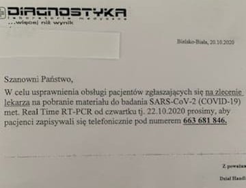 Od dziś na refundowany test trzeba się umówić. Jeden numer na całe miasto!