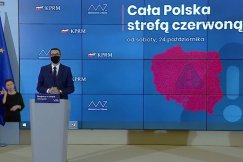 Cały kraj czerwoną strefą. Szkoły w części będą uczyć zdalnie