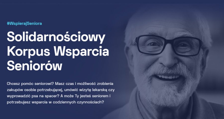 Ochrona seniorów przed zakażeniem koronawirusem. Potrzebni wolontariusze
