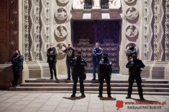 Prezydent potępi ekscesy w kościołach? Bielska policja nie odnotowała incydentów