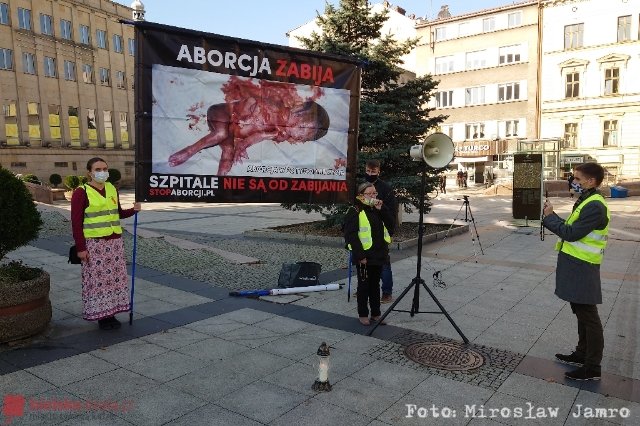 Dziś na placu Chrobrego. Modlitwa o nawrócenie zwolenników aborcji