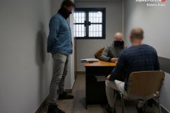 Ostra awantura na ul. Skośnej. Kobieta stanęła w obronie wandala - foto