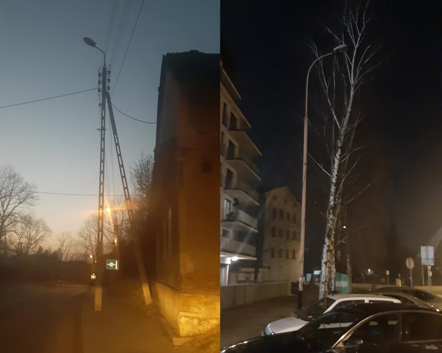 Awarie ponad 270 lamp przy 130 ulicach w Bielsku-Białej. Co na to Tauron?