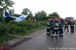 Samolot runął na ziemię. Kulisy wypadku lotniczego w Aleksandrowicach
