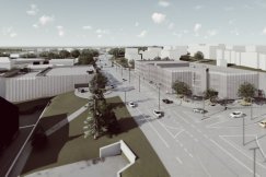 Powstanie piętrowy parking. Dojazd pod ulicą Lwowską WIZUALIZACJA