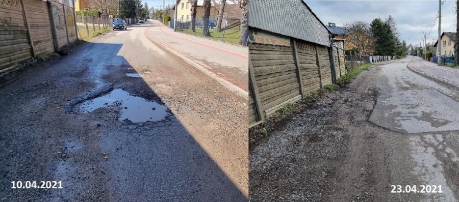 Załatali największe dziury w okolicy. Jeździ się lepiej, ale jak to wygląda? - foto