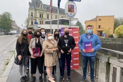 Chcą zakazać Polkom legalnych aborcji w Czechach? Akcja na moście granicznym - foto