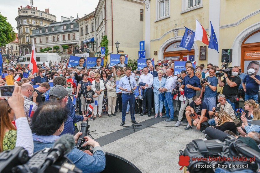 Prezydent Rafał Trzaskowski wraca do Bielska-Białej. Będzie spotkanie z bielszczanami