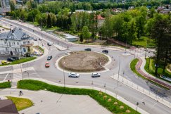 Rondo Franciszka Kuboka na ważnej arterii. Nowa nazwa na mapie Bielska-Białej - foto