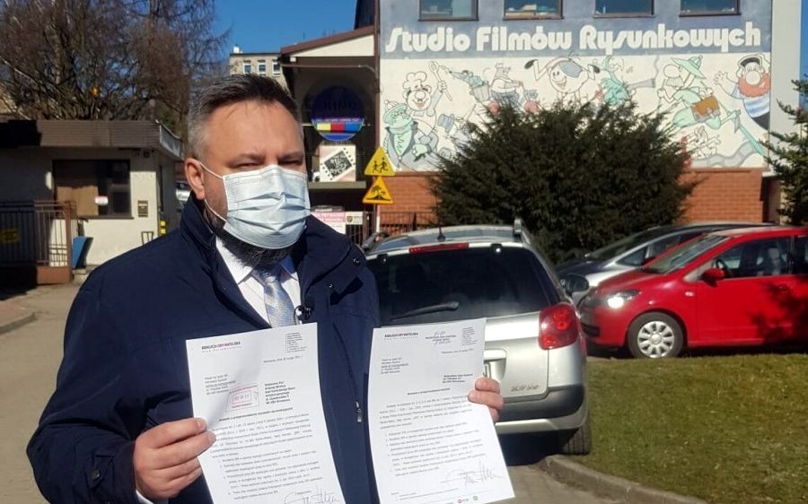 Policja weszła do Studia Filmów Rysunkowych. Śledztwo w sprawie nadużycia władzy