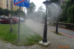 W Bielsku-Białej uruchomiono pięć kurtyn wodnych. Gdzie szukać ochłody w upalne dni?