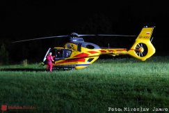 Nieprzytomne małe dziecko. W Kozach lądował śmigłowiec LPR - foto