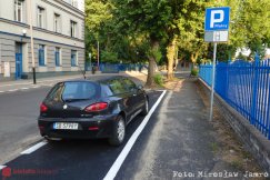 Nie było płatnej strefy, nie było asfaltu. Komfort na ul. 1 Maja - foto