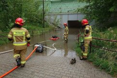 Przejście dwukrotnie zalane. Przyczyną niesprawna kanalizacja deszczowa?